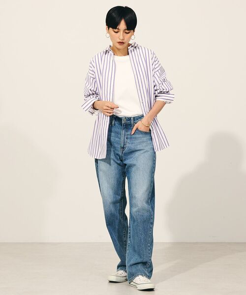 ストレートパンツ デニム レトロ カジュアル アメリカン ストレートデニム（デニムパンツ）｜AMERICAN HOLIC（アメリカン