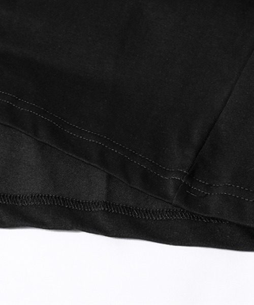 LA POMME petit(ラポミ・プチ)の「Apple Core Sketch T(Tシャツ/カットソー・レディース・ブラック/ホワイト・SMALL/MEDIUM)」の4枚目の写真