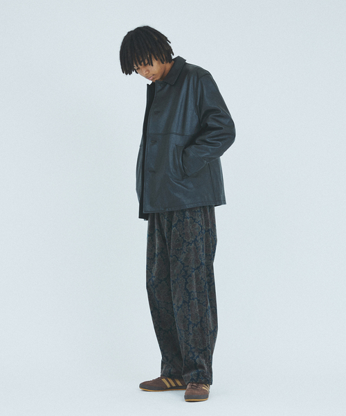 JOURNAL STANDARD(ジャーナルスタンダード)の「ベロアコード オーバーパンツ(その他パンツ・メンズ・ボルドー/ブラック系その他/コバルトブルー・SMALL/MEDIUM/LARGE)」の16枚目の写真