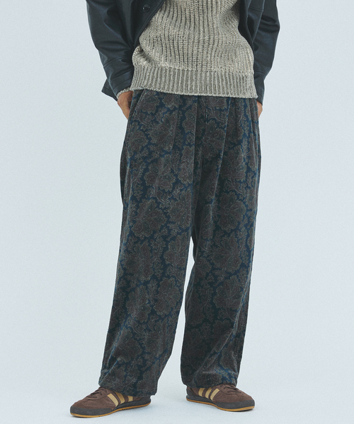 JOURNAL STANDARD(ジャーナルスタンダード)の「ベロアコード オーバーパンツ(その他パンツ・メンズ・ボルドー/ブラック系その他/コバルトブルー・SMALL/MEDIUM/LARGE)」の19枚目の写真