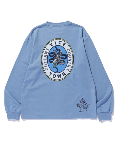 早い者勝ち 大人気 XLARGE VICE TOWN HEAVYWEIGHT L/S TEE セール】VICE TOWN HEAVYWEIGHT L/S TEE（Tシャツ/カットソー