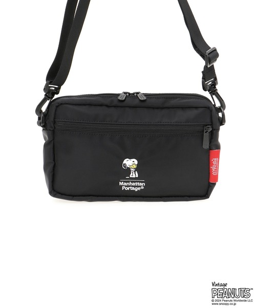Manhattan Portage(マンハッタンポーテージ)の「Jogger Bag PEANUTS FW2024(ショルダーバッグ・レディース・ブラック・X-SMALL)」の5枚目の写真