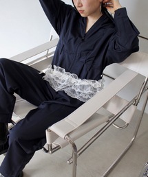 SANSeLF | フロントジップジャンプスーツ【SANSeLF】sanw24a031(つなぎ/オールインワン)