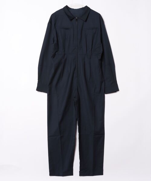SANSeLF（サンセルフ）の「フロントジップジャンプスーツ【SANSeLF】sanw24a031（つなぎ/オールインワン・レディース・ネイビー・FREE）」の11枚目の写真