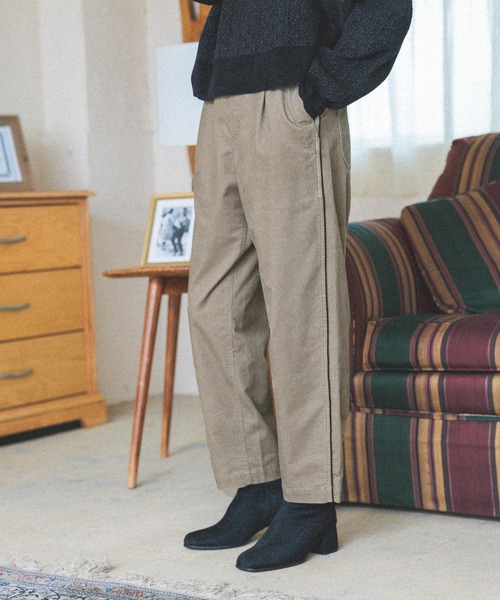 セール】ストレッチカルゼテーパーパンツ（その他パンツ）｜niko and