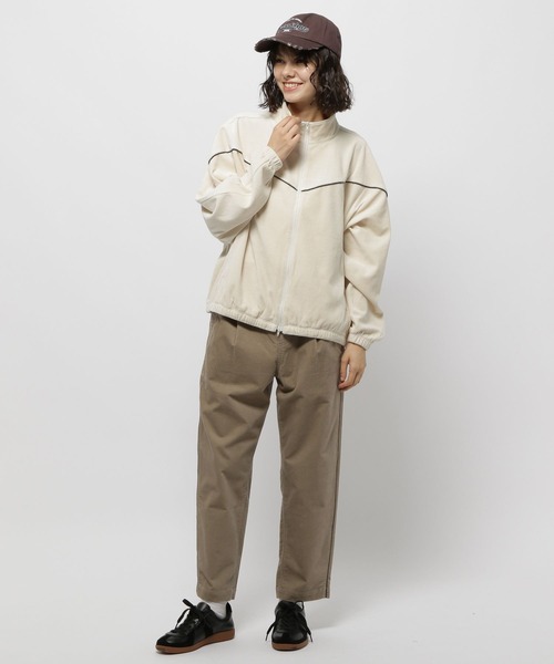 niko and...(ニコアンド)の「ストレッチカルゼテーパーパンツ(その他パンツ・レディース・グリーン/ボルドー/アイボリー/ブラック/ベージュ/ネイビー・MEDIUM/LARGE/SMALL)」の22枚目の写真