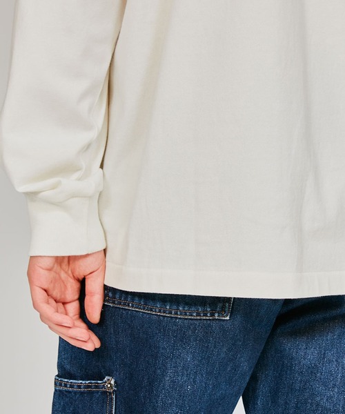 Hanes】SHIRO クルーネックロングスリーブTシャツ HM4-A201 / HM4-D201