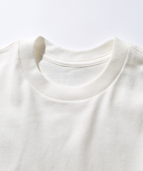 HANES(ヘインズ)の「【Hanes】SHIRO クルーネックロングスリーブTシャツ HM4-A201 / HM4-D201(Tシャツ/カットソー・メンズ・ホワイト・S/M/L/XL)」の9枚目の写真
