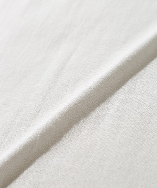 HANES(ヘインズ)の「【Hanes】SHIRO クルーネックロングスリーブTシャツ HM4-A201 / HM4-D201(Tシャツ/カットソー・メンズ・ホワイト・S/M/L/XL)」の12枚目の写真