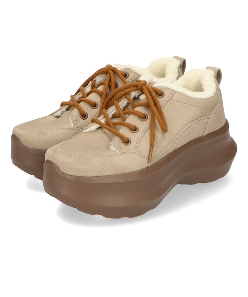 【セール】2024秋冬新作 ボアデザイン厚底スニーカー OT3739（スニーカー）｜ORiental TRaffic（オリエンタルトラフィック）