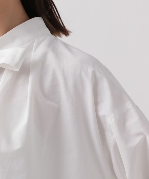 Elura（エルーラ）の「ブロードボウタイリボンブラウス/137593（シャツ/ブラウス・レディース・ホワイト/ネイビー/グリーン系その他・FREE）」の14枚目の写真