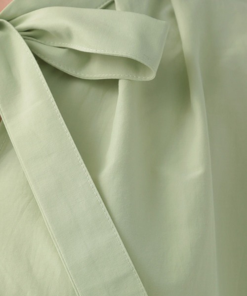 Elura（エルーラ）の「ブロードボウタイリボンブラウス/137593（シャツ/ブラウス・レディース・ホワイト/ネイビー/グリーン系その他・FREE）」の20枚目の写真