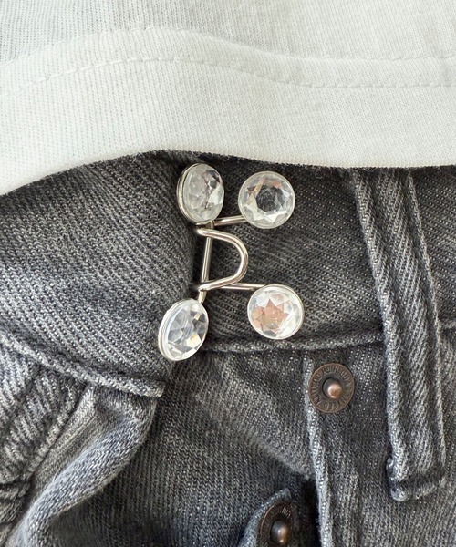 WEGO（ウィゴー）の「WEGO/ウエスト調節クリップ（ベルト・レディース・その他1/その他2/その他3・FREE）」の3枚目の写真