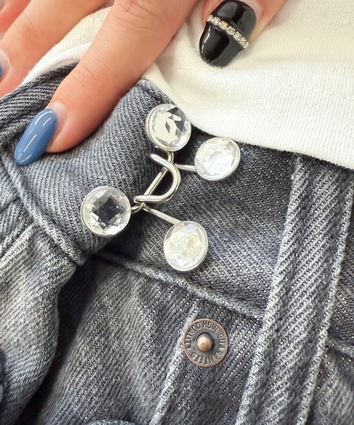 WEGO（ウィゴー）の「WEGO/ウエスト調節クリップ（ベルト・レディース・その他1/その他2/その他3・FREE）」の9枚目の写真