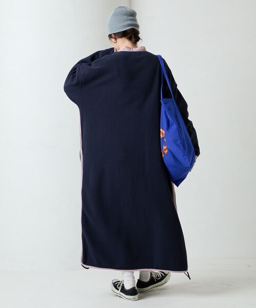 【セール】限定展開 FREAK'S STORE OUTDOORS サイドジップ フリースワンピース（ワンピース）｜FREAK'S STORE（フリークスストア）