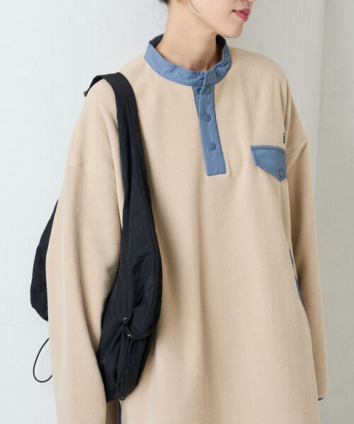 【セール】限定展開 FREAK'S STORE OUTDOORS サイドジップ フリースワンピース（ワンピース）｜FREAK'S STORE（フリークスストア）