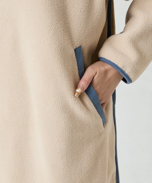 【セール】限定展開 FREAK'S STORE OUTDOORS サイドジップ フリースワンピース（ワンピース）｜FREAK'S STORE（フリークスストア）