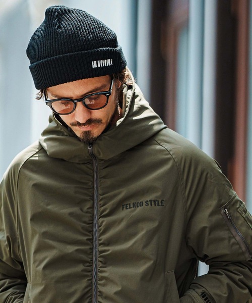 felkod(フィルコッド)の「mko12336-Barcode Embroidery Knit Cap ビーニー ニットキャップ(ニットキャップ/ビーニー・メンズ・ブラック×ピンク/グレー/ブラック×ホワイト/ネイビー・FREE)」の12枚目の写真