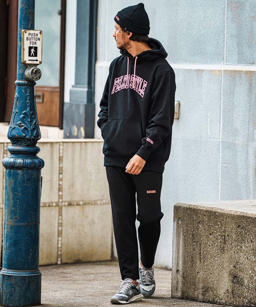 felkod(フィルコッド)の「mko12336-Barcode Embroidery Knit Cap ビーニー ニットキャップ(ニットキャップ/ビーニー・メンズ・ブラック×ピンク/グレー/ブラック×ホワイト/ネイビー・FREE)」の18枚目の写真