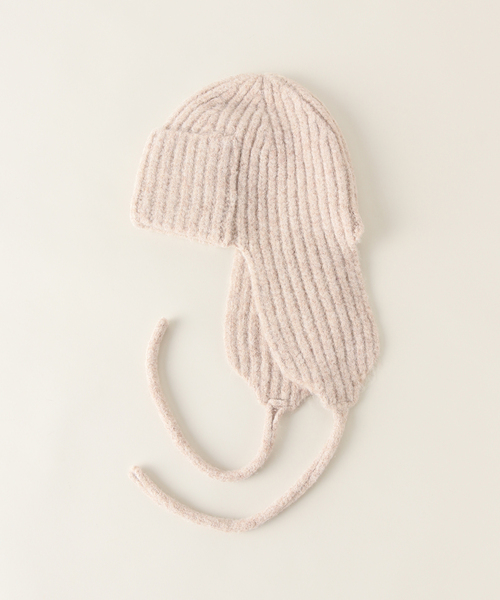 CONTROL FREAK（コントロールフリーク）の「CONTROL FREAK / コントロールフリーク ソフトフライトニットキャップ（ニットキャップ/ビーニー・レディース・ベージュ/レッド/グレー・FREE）」の2枚目の写真