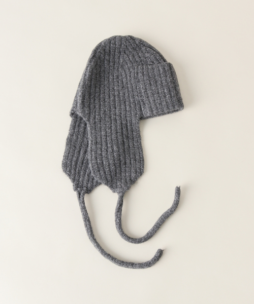 CONTROL FREAK（コントロールフリーク）の「CONTROL FREAK / コントロールフリーク ソフトフライトニットキャップ（ニットキャップ/ビーニー・レディース・ベージュ/レッド/グレー・FREE）」の4枚目の写真