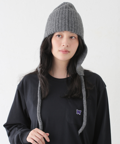 CONTROL FREAK（コントロールフリーク）の「CONTROL FREAK / コントロールフリーク ソフトフライトニットキャップ（ニットキャップ/ビーニー・レディース・ベージュ/レッド/グレー・FREE）」の12枚目の写真