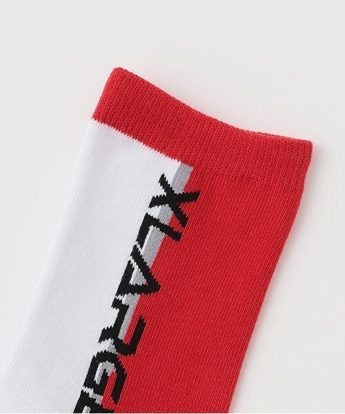 XLARGE KIDS(エクストララージキッズ)の「カラーブロックソックス(ソックス/靴下・キッズ・レッド/ブルー/ブラック・13-15cm/15-17cm/17-19cm/19-21cm)」の4枚目の写真
