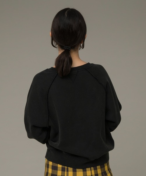 URBAN RESEARCH Sonny Label（アーバンリサーチサニーレーベル）の「USEDLIKEスウェット（スウェット・レディース・ピンク系その他/ブラック・FREE）」の7枚目の写真