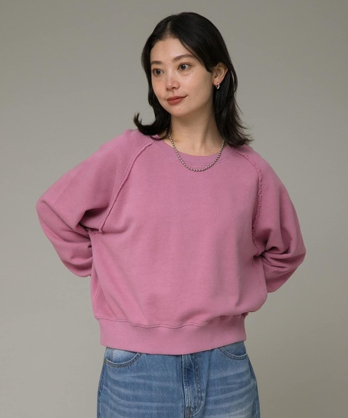 URBAN RESEARCH Sonny Label（アーバンリサーチサニーレーベル）の「USEDLIKEスウェット（スウェット・レディース・ピンク系その他/ブラック・FREE）」の11枚目の写真