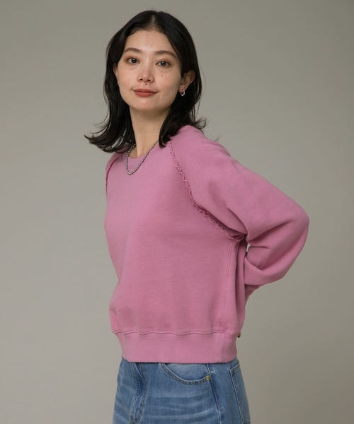 URBAN RESEARCH Sonny Label（アーバンリサーチサニーレーベル）の「USEDLIKEスウェット（スウェット・レディース・ピンク系その他/ブラック・FREE）」の13枚目の写真