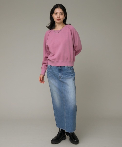 URBAN RESEARCH Sonny Label（アーバンリサーチサニーレーベル）の「USEDLIKEスウェット（スウェット・レディース・ピンク系その他/ブラック・FREE）」の15枚目の写真