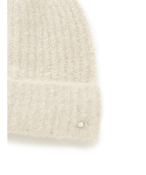 FRAY I.D（フレイアイディー）の「ホットフィットアルパカ混ニット帽