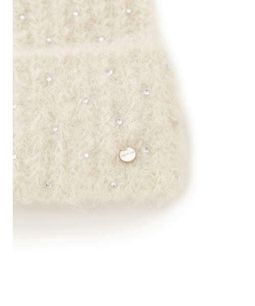 FRAY I.D（フレイアイディー）の「ホットフィットアルパカ混ニット帽