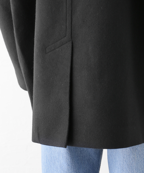 Noble(ノーブル)の「NEARbyME/ニアーバイミー Gold Botton Oversized Pea Coat(ピーコート・レディース・ブラック・FREE)」の17枚目の写真