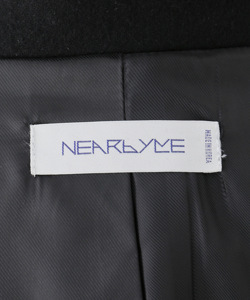 Noble(ノーブル)の「NEARbyME/ニアーバイミー Gold Botton Oversized Pea Coat(ピーコート・レディース・ブラック・FREE)」の21枚目の写真