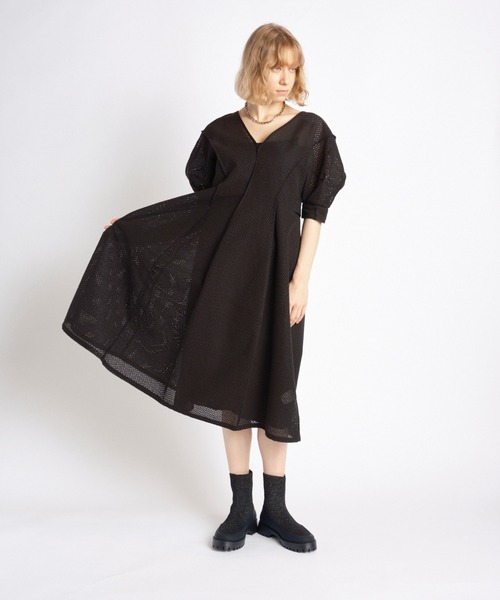Lucida(ルシーダ)の「Tiaki/ラメニットショートブーツ(ブーツ・レディース・ホワイト/ブラック/ブラウン・40/39/38/37/36)」の10枚目の写真