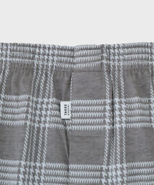 TAKEO KIKUCHI（タケオキクチ）の「◆グレンチェック柄トランクス（トランクス・メンズ・ベージュ/グレー・03/02）」の8枚目の写真