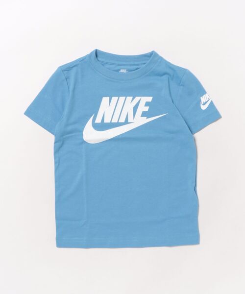 NIKE（ナイキ）の「【NIKE】NKN FUTURA EVERGREEN/ロゴ/半袖/Tシャツ/ナイキ/キッズ（Tシャツ/カットソー・キッズ・ブラック/ブルー/グリーン/オレンジ・105cm/110cm/115cm/120cm）」の4枚目の写真