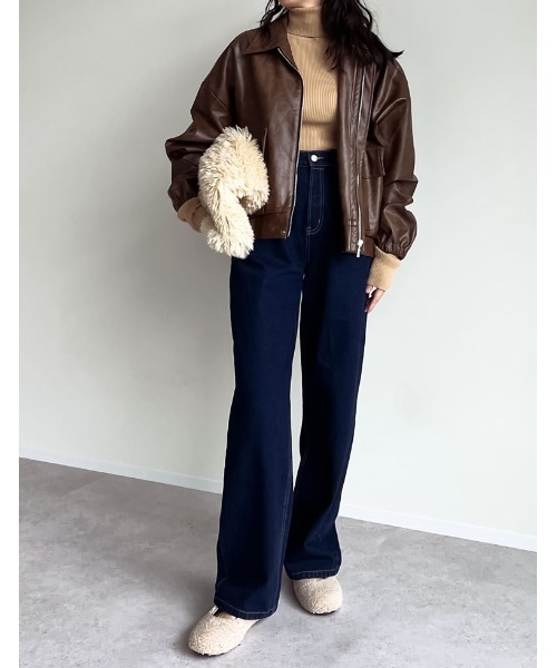 Re:EDIT(リエディ)の「ボアバレエシューズ(パンプス・レディース・アイボリー/キャメル/ブラック・MEDIUM/LARGE/SMALL)」の8枚目の写真