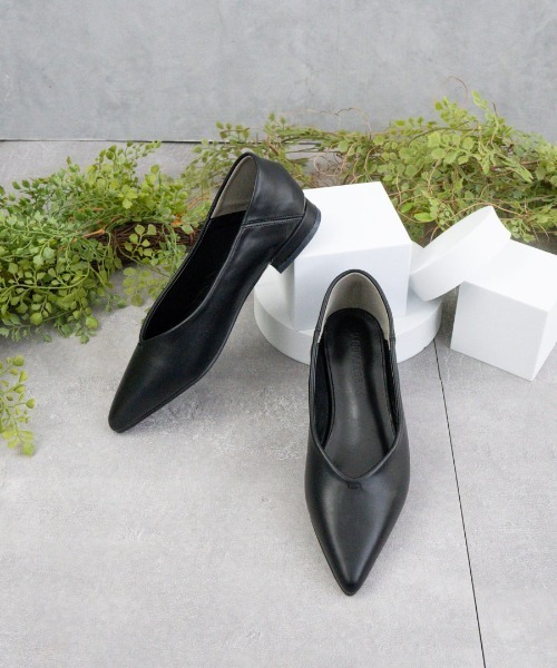 Fabby fabby(ファビィーファビィー)の「ポインテッドパンプス(パンプス・レディース・シルバー/アイボリー/ブラック/ブラウン/ゴールド/ベージュ・SMALL/MEDIUM/LARGE)」の8枚目の写真