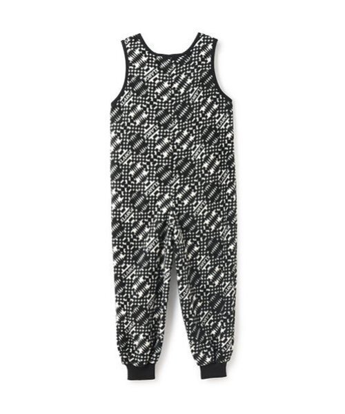 XLARGE KIDS（エクストララージキッズ）の「総柄フリースサロペット（サロペット/オーバーオール・キッズ・ブラック・80ｃｍ/90cm/110cm/100cm）」の10枚目の写真