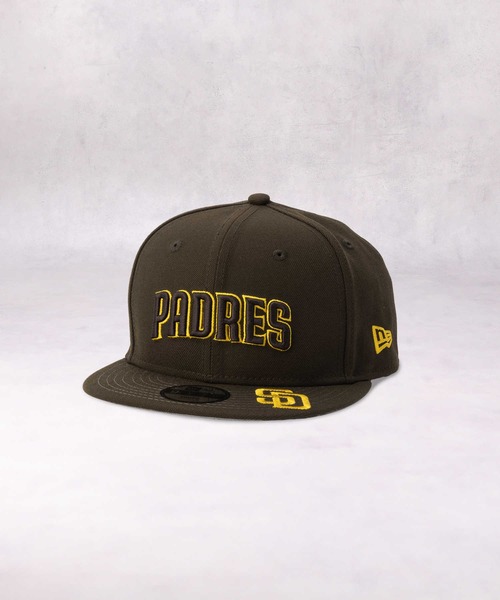 Right-on(ライトオン)の「【NEWERA】950MLB パドレスキャップ(キャップ・キッズ・ブラウン・フリー)」の2枚目の写真