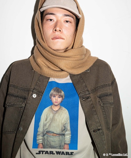 JUNRED（ジュンレッド）の「【STAR WARS COLLECTION】クルーネックスウェット（スウェット・メンズ・ブラック/チャコールグレー/ライトグレー・L/M/S）」の4枚目の写真