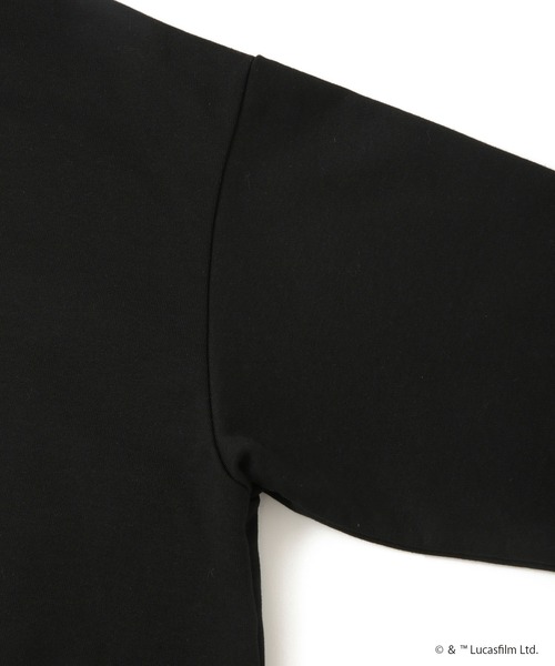 JUNRED（ジュンレッド）の「【STAR WARS COLLECTION】クルーネックスウェット（スウェット・メンズ・ブラック/チャコールグレー/ライトグレー・L/M/S）」の16枚目の写真