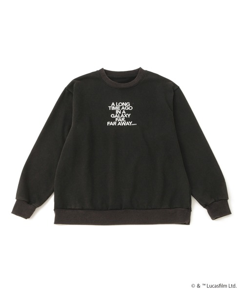 JUNRED（ジュンレッド）の「【STAR WARS COLLECTION】クルーネックスウェット（スウェット・メンズ・ブラック/チャコールグレー/ライトグレー・L/M/S）」の10枚目の写真