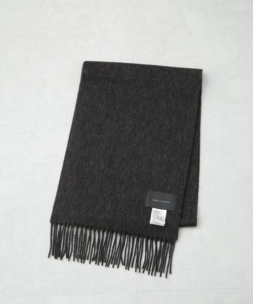 NANO universe（ナノユニバース）の「アソートウールマフラー（マフラー・メンズ・ネイビー/その他1/その他2/チャコール・FREE）」の6枚目の写真