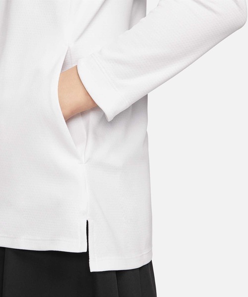 NIKE(ナイキ)の「ナイキ Dri-FIT UV アドバンテージ ウィメンズ フルジップ ゴルフトップ / Nike Dri-FIT UV Advantage Women's Full-Zip Golf Top DX1490-100 White(ジャージ・レディース・ホワイト・L/M/S/XL/XS)」の4枚目の写真