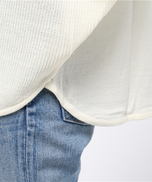 ROSE BUD(ローズバッド)の「(B.B)R52398-92DO T/N KNIT P/O(ニット/セーター・レディース・アイボリー/ブラック/キャメル・ONE SIZE)」の5枚目の写真