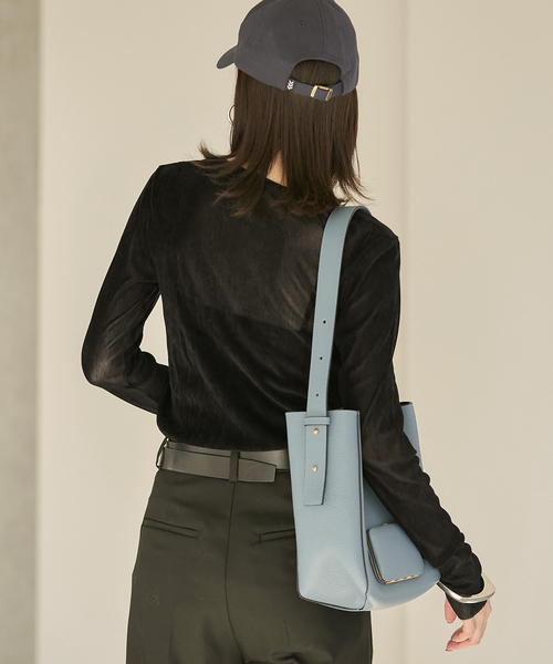 plage（プラージュ）の「《追加》Flocky Mesh ロンT（Tシャツ