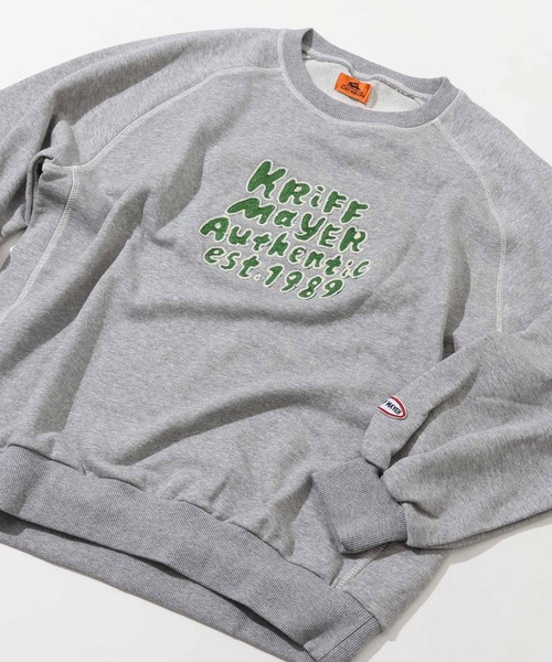 KRIFF MAYER Lady's Collection（クリフメイヤーレディースコレクション）の「のび～る裏毛スウェット（スウェット・レディース・オートミール/イエロー/カラフル/ブラック/カーキ/グレー・MEDIUM/LARGE）」の3枚目の写真